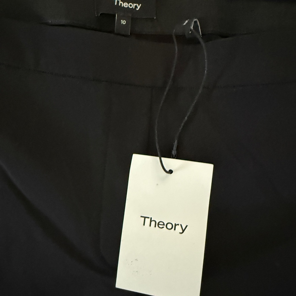Theory Classic Black Trousers - Picture 4 of 4